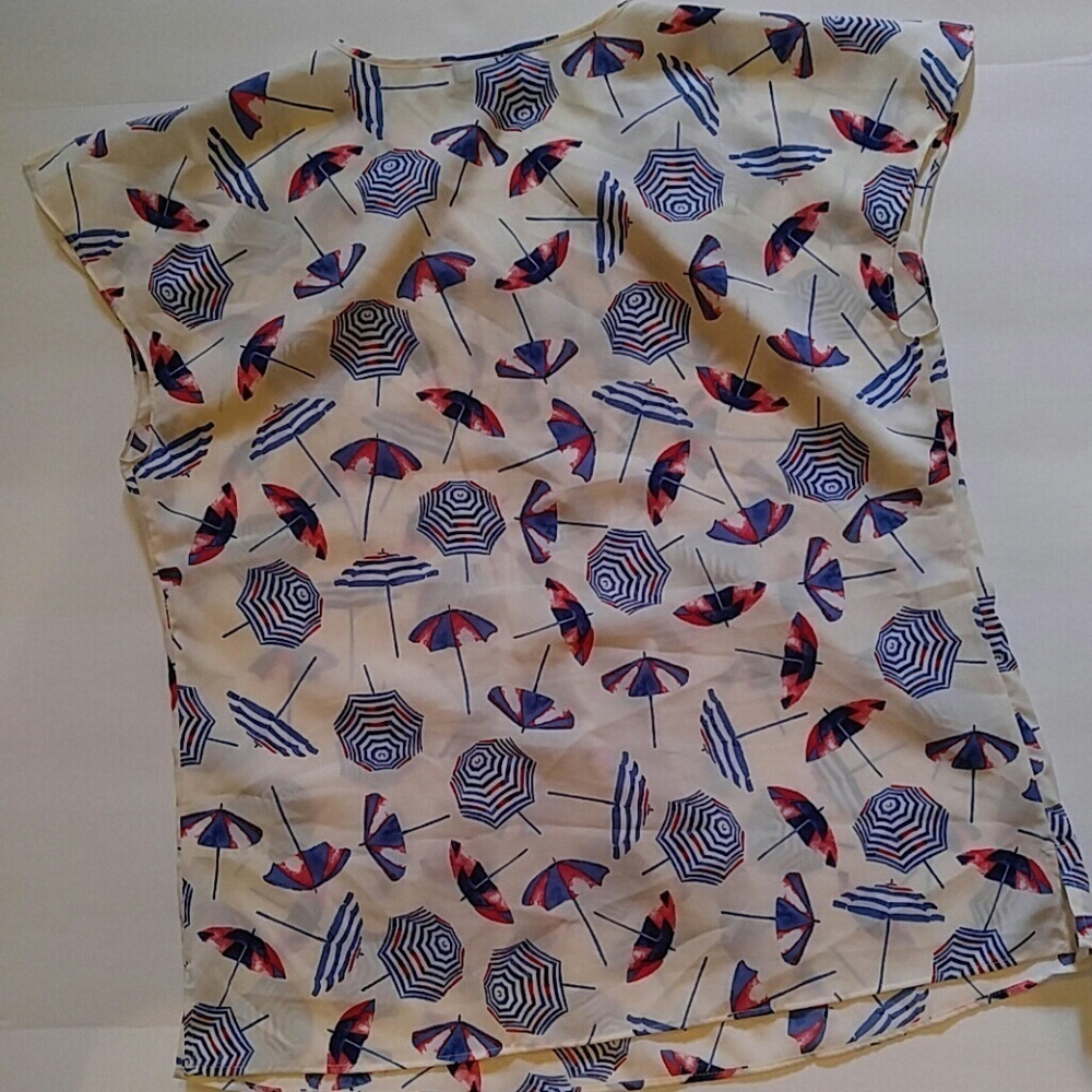 Talbots Umbrella Top Polyester PM CUTE! - Picture 5 of 6